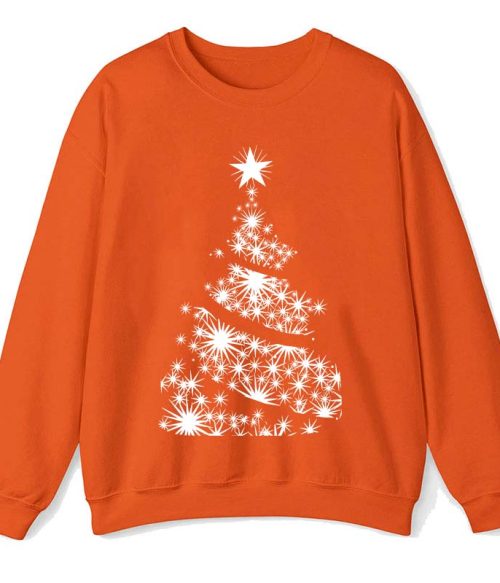 Shining Stars Christmas Tree Teacher Sweatshirt