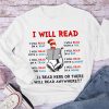 I Will Read Anywhere Long Sleeve T-Shirt