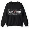 Candy Canes Teacher Sweatshirt