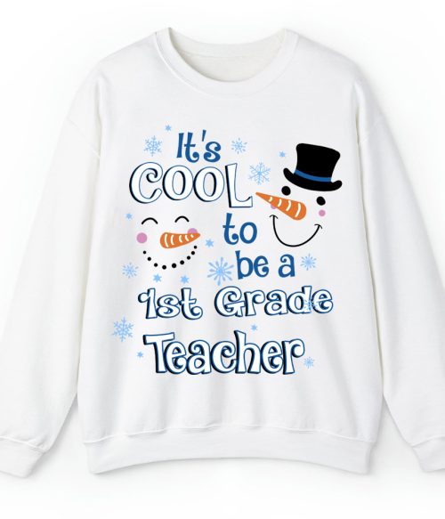 Personalized It's Cool To Be A Teacher Teacher Sweatshirt