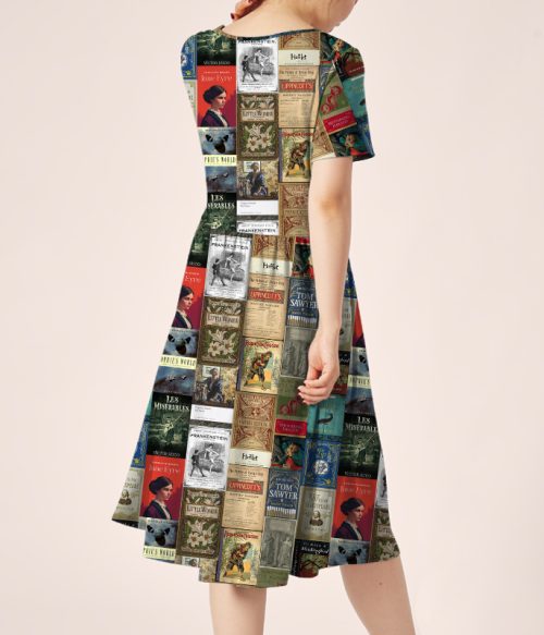 Masterpiece Literature Teacher Printed One Piece Dress