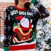 Ho Ho Ho Santa Claus Sweater