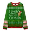 I Teach The Smartest Cookies Teacher Ungly Knit Sweatshirt