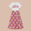 Personalized Name Sweet Caterpillar Teacher One Piece Dress