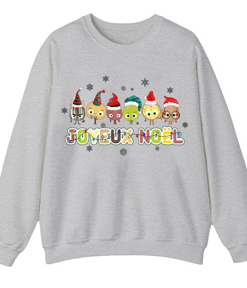 Joyeux Noël Cute Teacher Sweatshirt