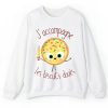 J’accompagne Les Biscuits Doués Teacher Sweatshirt
