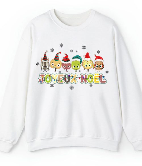Joyeux Noël Cute Teacher Sweatshirt