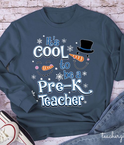 Personalized It's Cool To Be A Teacher Long Sleeve T-Shirt