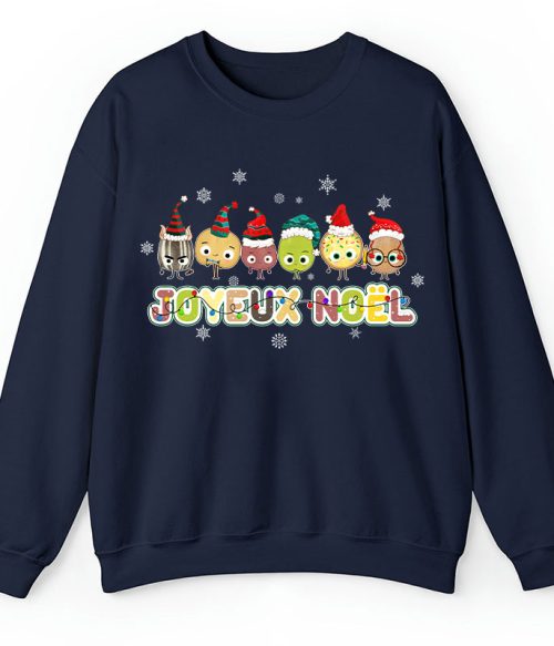 Joyeux Noël Cute Teacher Sweatshirt