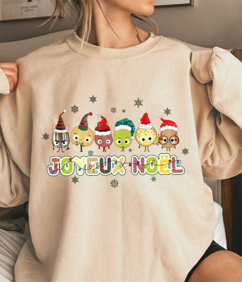Joyeux Noël Cute Teacher Sweatshirt